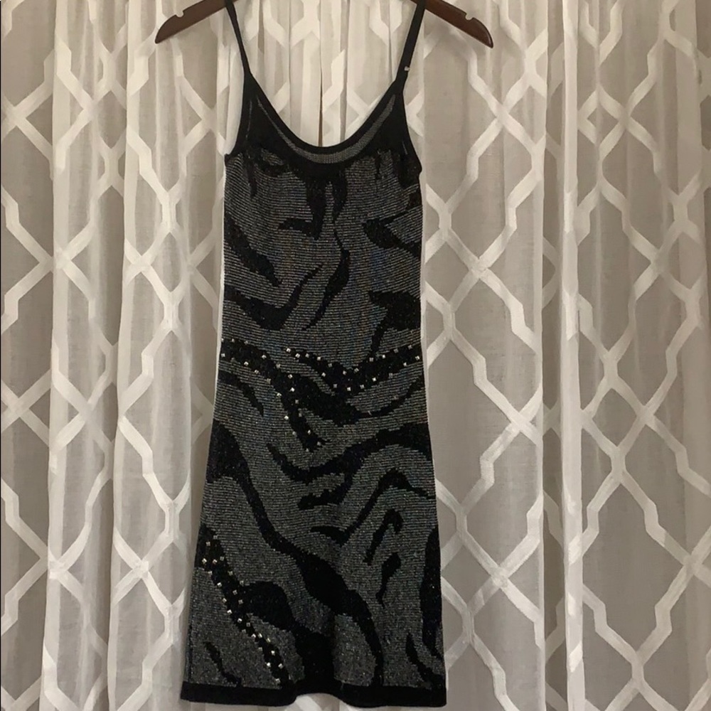 Black and white dress